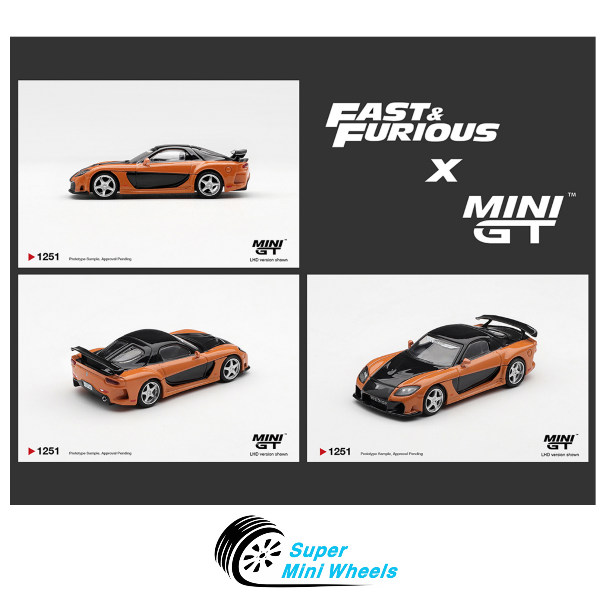 Pre-Order] Mini GT 1:64 Mazda RX-7 VeilSide Fortune “The Fast and
