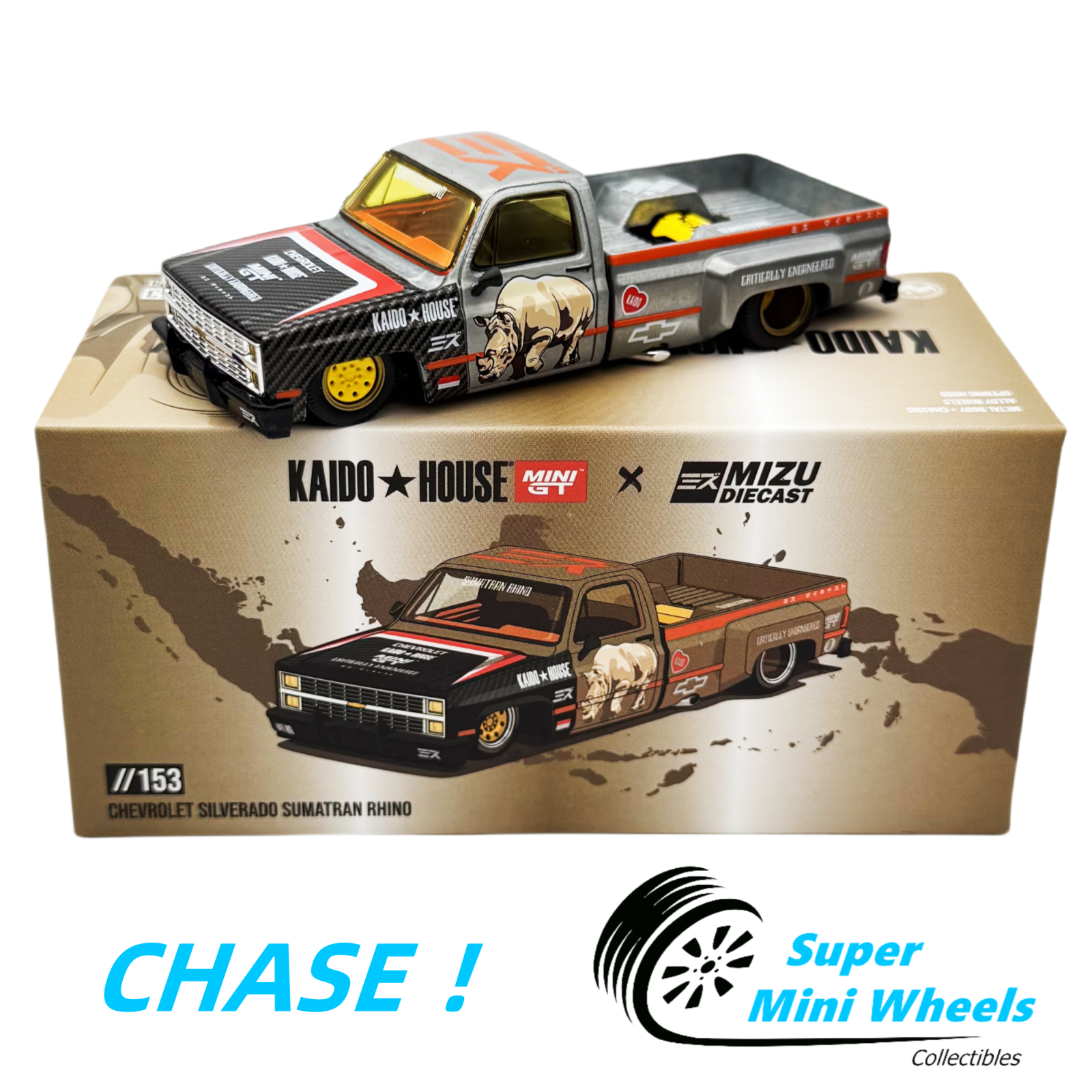 【初版・帯付】HOUSE LEGEND NEW EDITION Kaido House x Mini GT x Mizu Diecast 1:64 Chevrolet