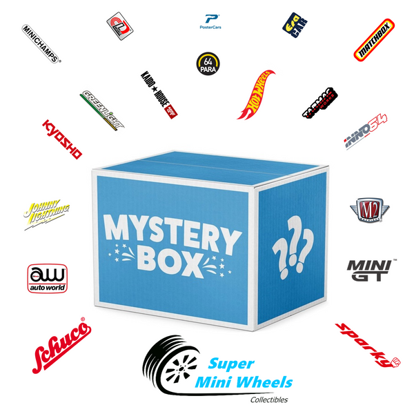 Super Mini Wheels Mystery Box - ALL 1:64 Brands Mix Diecast Cars - Chance to Win CHASE ！