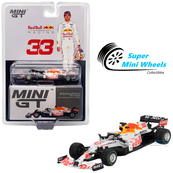 Mini GT 1:64 F1 Red Bull RB16B #33 Max Verstappen 2021 Turkish Grand #679