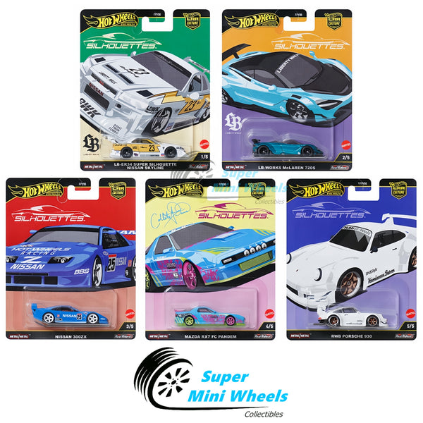 Pre-Order Hot Wheels 1:64 Car Culture 2024 G Case SILHOUETTES