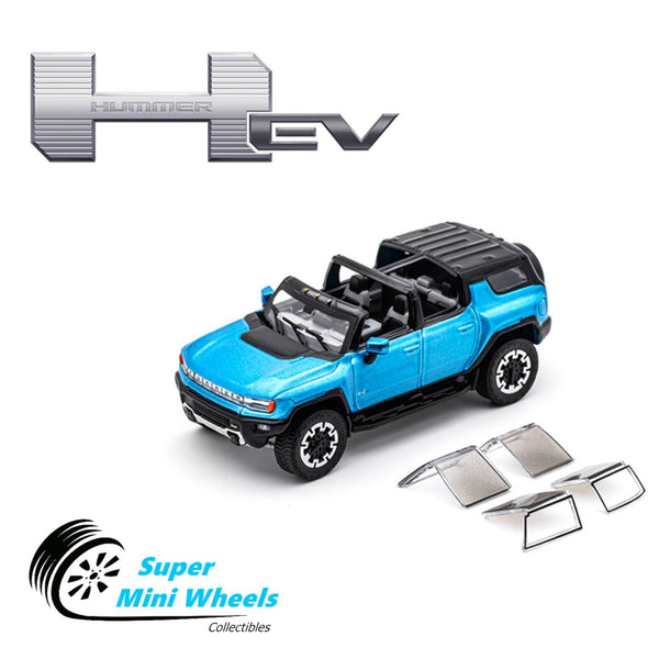 GCD 1:64 2023 GMC Hummer EV SUV Blue