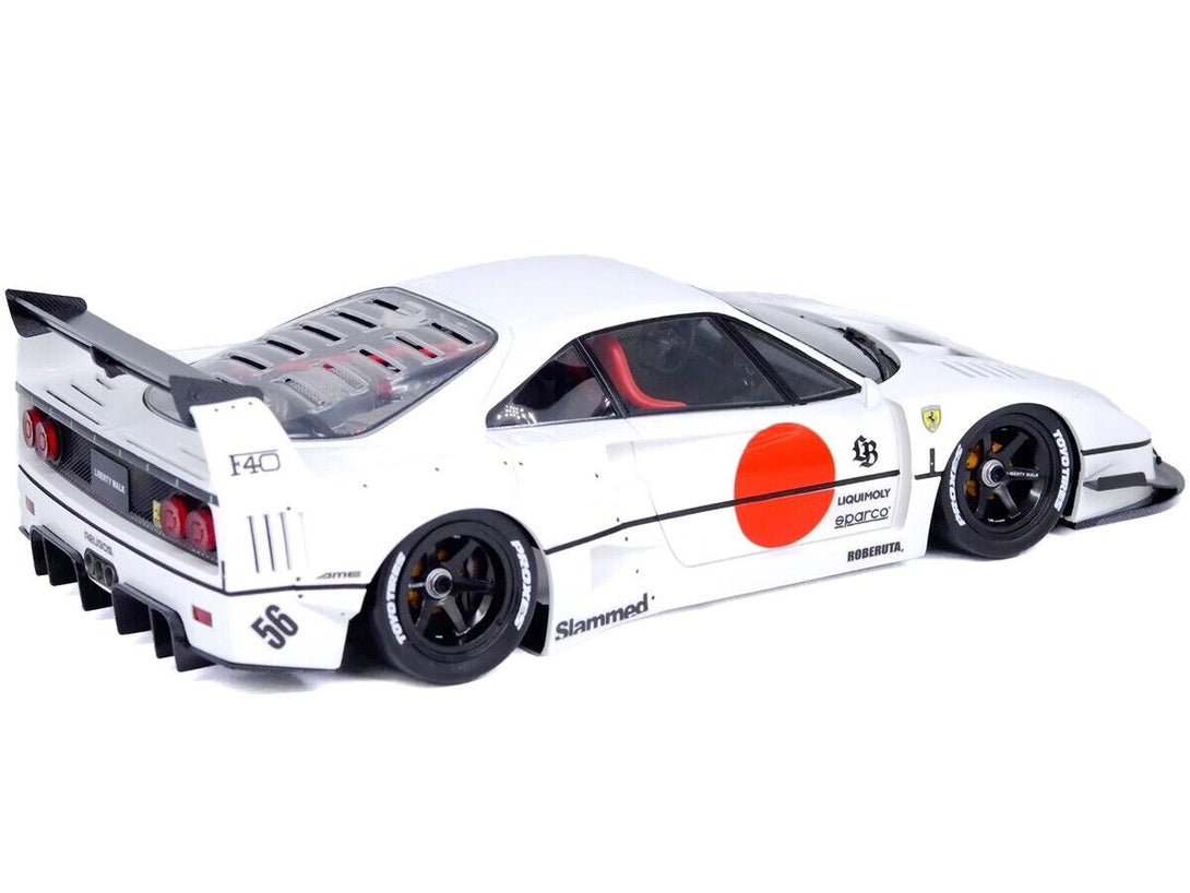 INNO64 1:18 LBWK Ferrari F40 Tokyo Auto Salon 2023 (White) Resin Model ...