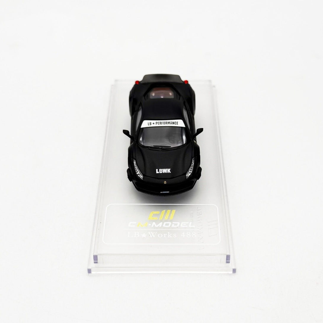 CM-Model 1:64 LB-Works 488 LBWK – Matte Black - Limited Edition – Super ...
