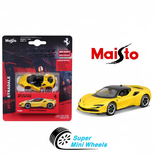 Maisto 1:64 Speed Icons Ferrari FF90 Stradale – Yellow