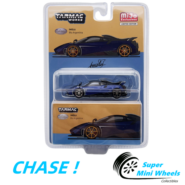 CHASE ! Tarmac Works 1:64 Pagani Imola – Blu Argentina – MiJo Exclusives