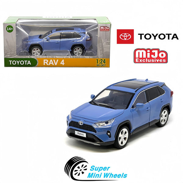 Toyota Rav4 Hybrid XSE Blue 1:24 - MiJo Exclusives