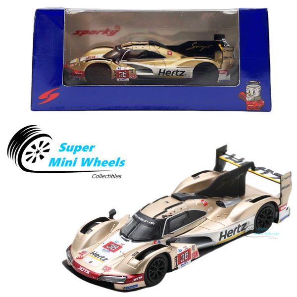 Sparky 1:64 Porsche 963 #38 HERTZTEAM JOTA Le Mans 24H 2023 Y302