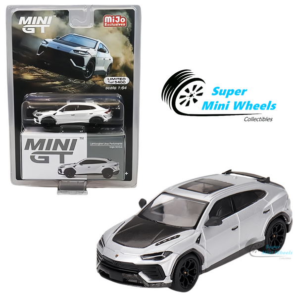 Mini GT 1:64 Lamborghini Urus Performante Grigio Nimbus #747