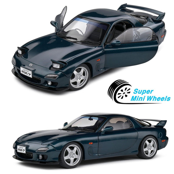 Solido 1:18 1994 Mazda RX-7 Type RS (FD3RS) – Montego Blue Mica