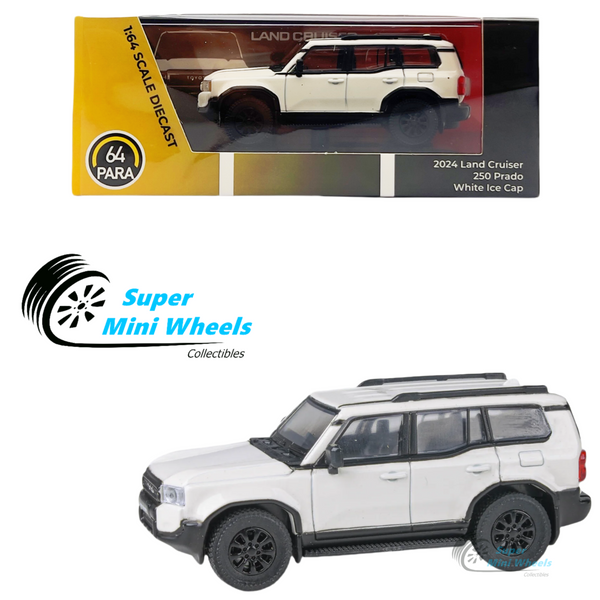 PARA64 2024 Toyota Land Cruiser 250 Prado White - 1:64