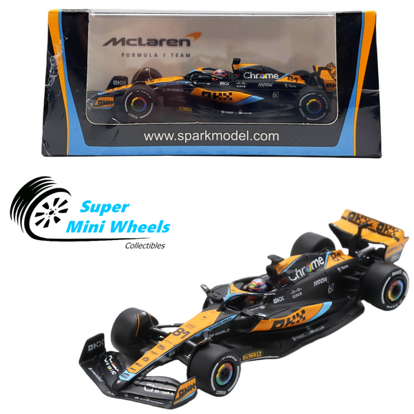 Sparky 1:64 F1 McLaren MCL60 No.81 McLaren 2023 Oscar Piastri - Y292