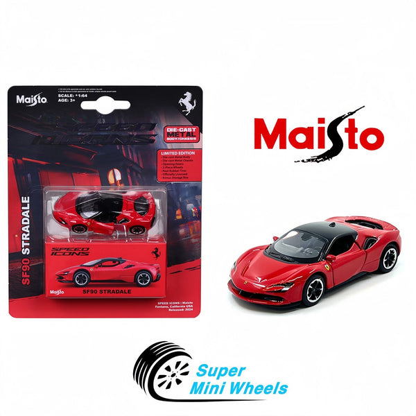 Maisto 1:64 Speed Icons Ferrari FF90 Stradale – Red