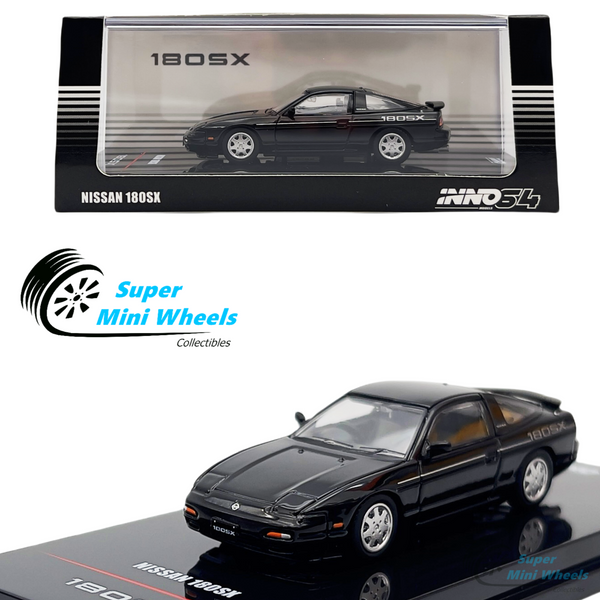 INNO64 1:64 Nissan 180SX Black