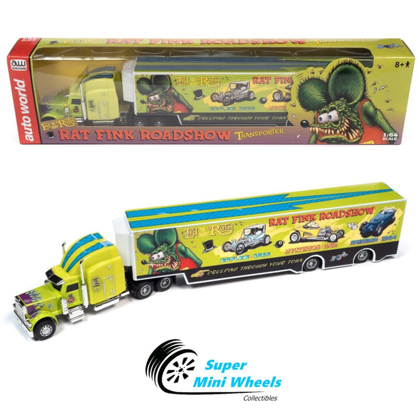 Auto World 1:64 Rat Fink Roadshow Transporter AWSP085