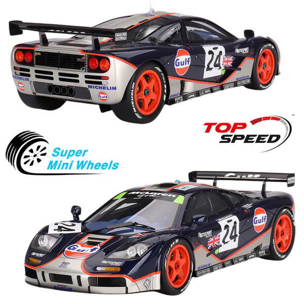 TSM-Model 1:12 McLaren F1 GTR #24 Gulf Racing 1995 Le Mans 24 Hrs