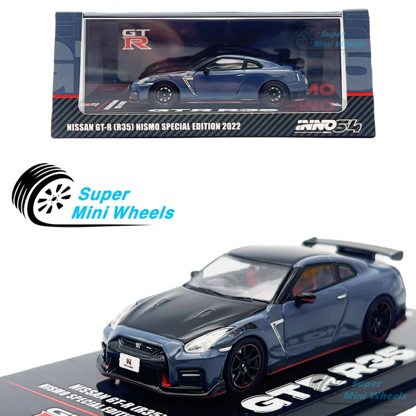 INNO64 1:64 Nissan GT-R R35 Nismo Special Edition 2022 Stealth Gray