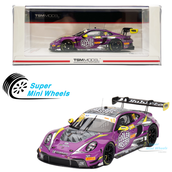 TSM-Model 1:43 Porsche 911 GT3 R #27 HubAuto Racing 2023 FIA GT World Cup 70th