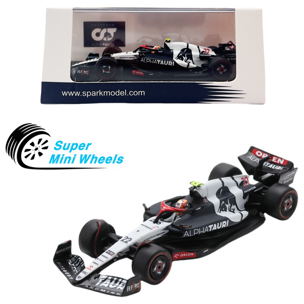 Sparky 1:64 F1 ALPHATAURI AT04 #21 SCUDERIA ALPHATAURI 2023 NYCK DE VRIES