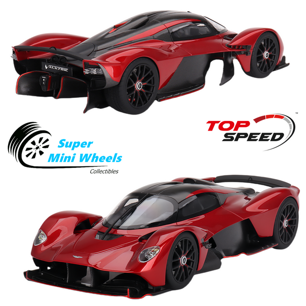 Top Speed 1:18 Aston Martin Valkyrie Hyper Red