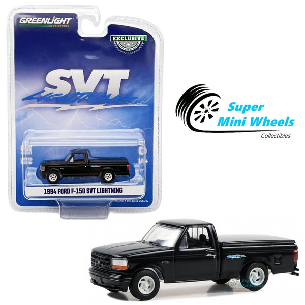 Greenlight 1:64 1994 Ford F-150 SVT Lightning Black #30469