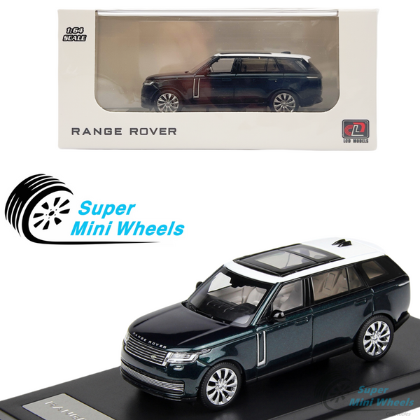 LCD Models 1:64 - 2022 Range Rover Green Diecast Model