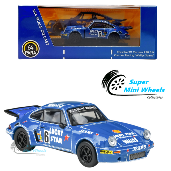 PARA64 1:64 1975 Porsche 911 Carrera RSR 3.0 Wallys Jeans