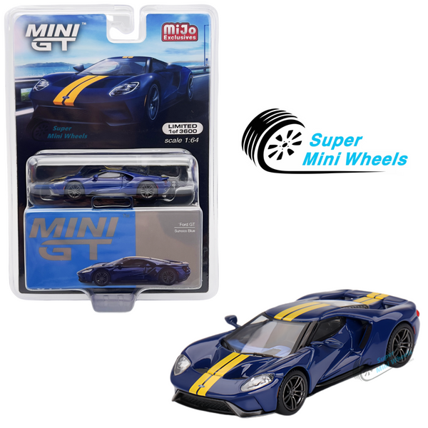 Mini GT 1:64 Ford GT Sunoco Blue #614