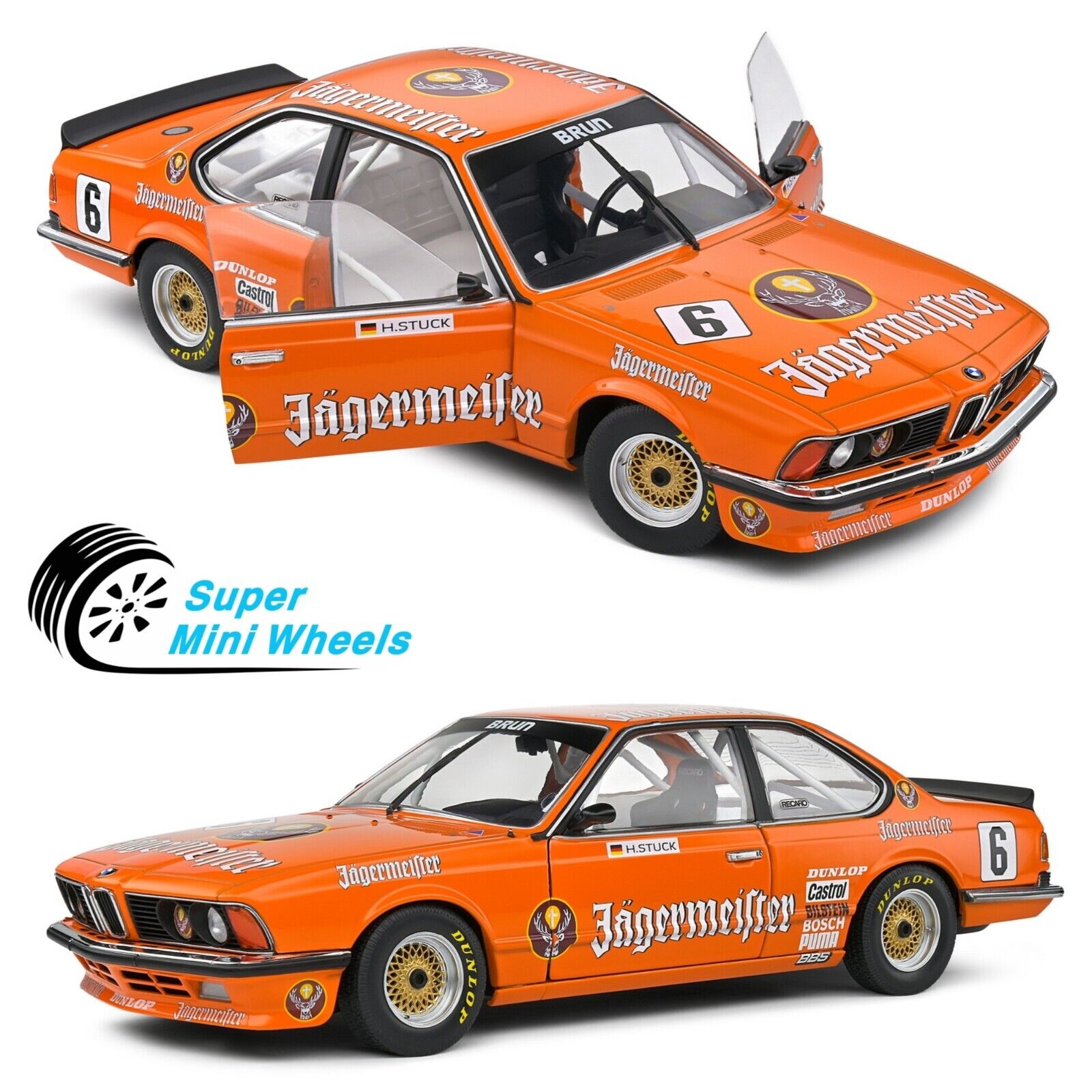Solido 1:18 BMW 635 CSI (E24) European Touring Car Championship 1984 ...