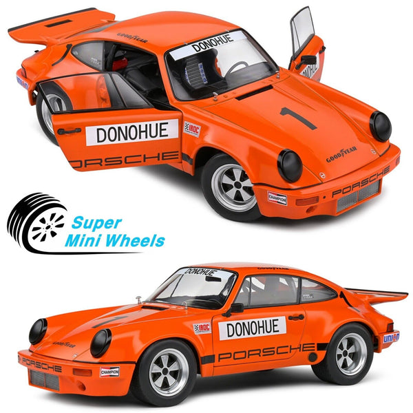 Solido 1:18 1974 Porsche 911 IROC Daytona #1 Donohue – Competition - S1810701