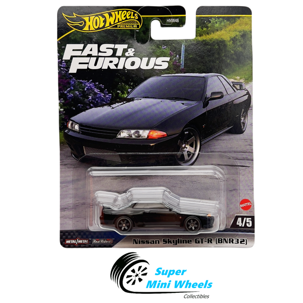 Hot Wheels Fast & Furious Nissan Skyline GT-R R32 Black