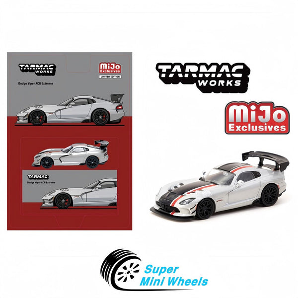 Tarmac Works 1:64 Dodge Viper ACR Extreme – Silver - Global64