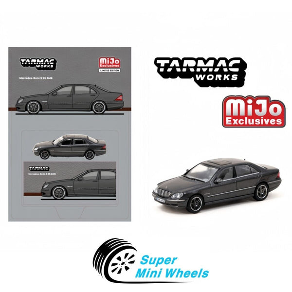 Tarmac Works 1:64 Mercedes-Benz S65 AMG – Grey – Global64