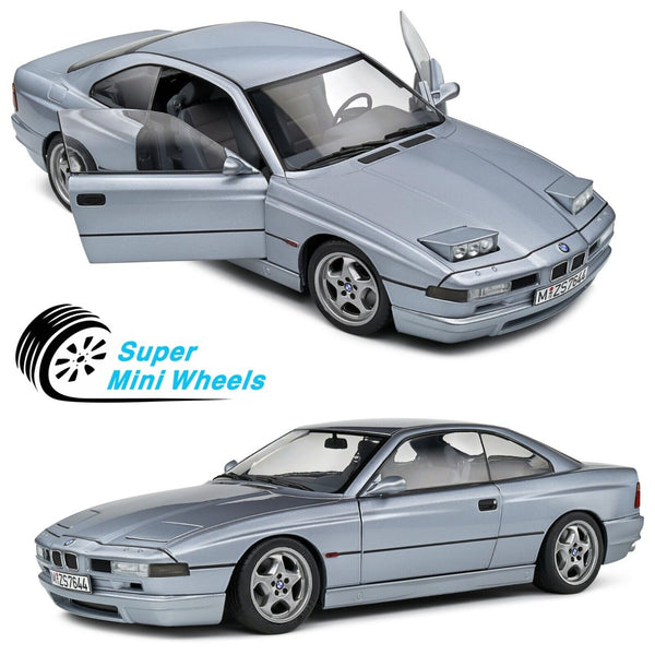 Solido 1:18 1992 BMW 850 CSI E31 – Arktissilber Met - S1807004