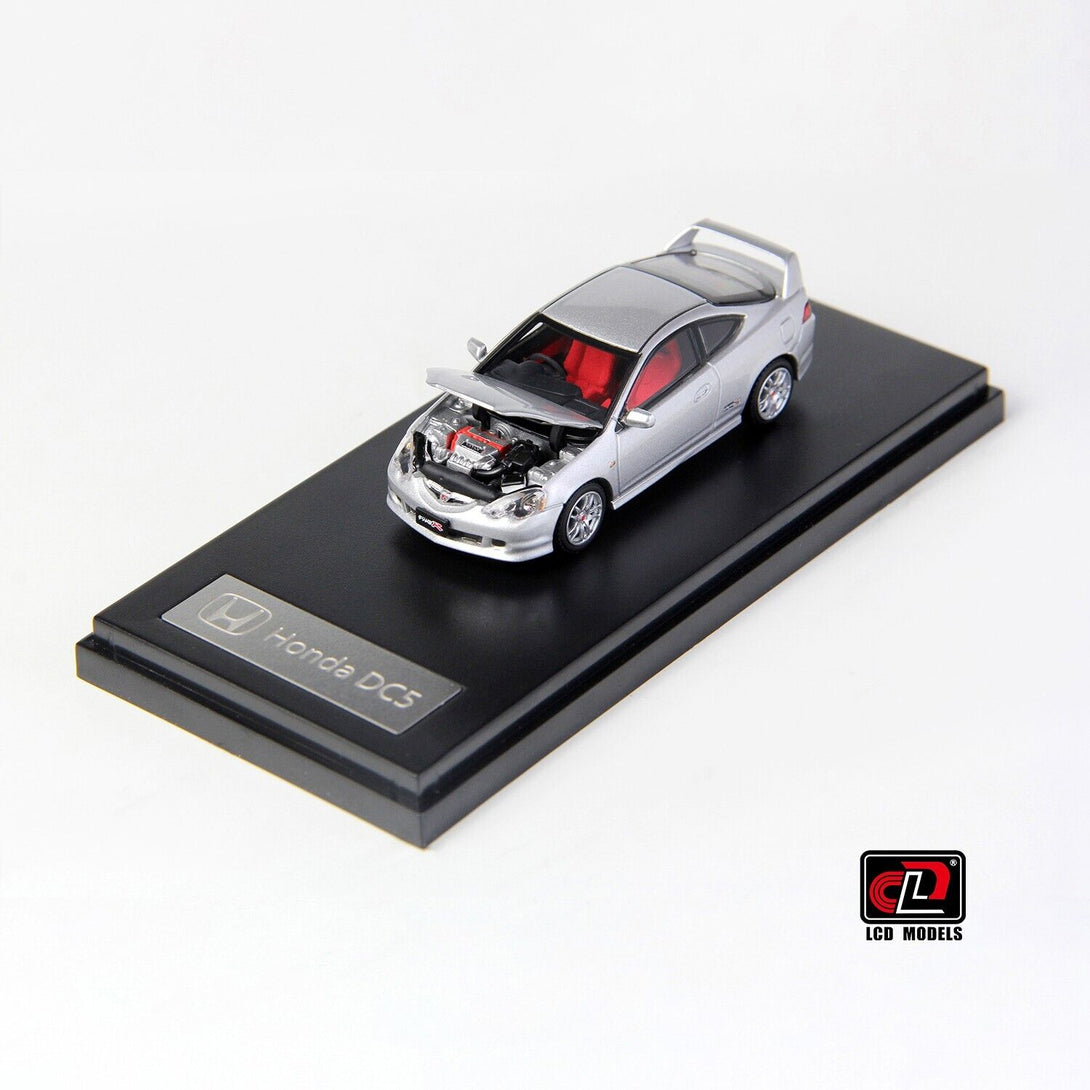 LCD Models 1:64 - Honda Integra Type R (DC5) Silver - Diecast Model ...