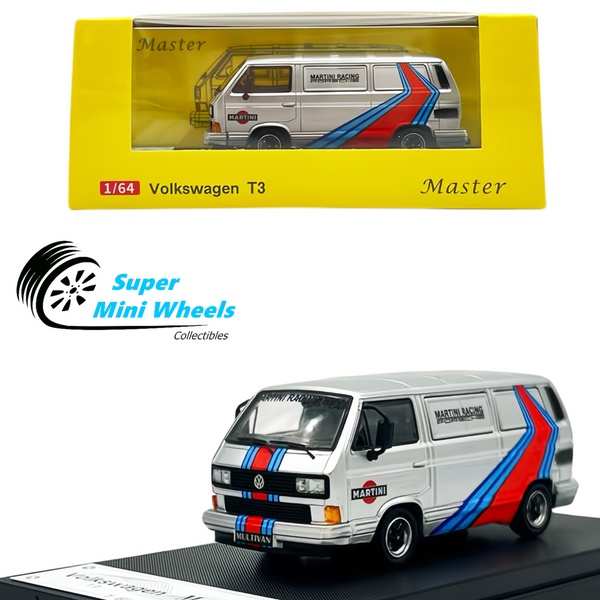 Master 1:64 Volkswagen T3 Martini Silver