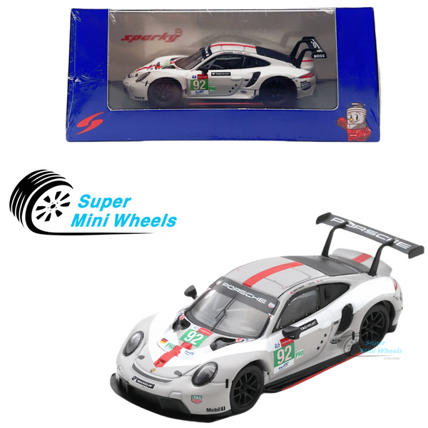 Sparky 1:64 Porsche 911 RSR-19 #92 Porsche GT Team 24 LE MANS 2021