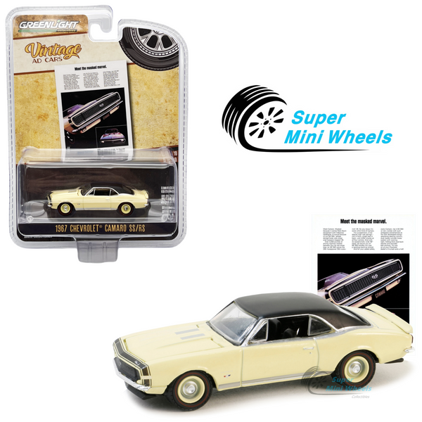 Greenlight 1:64 Vintage Ad Cars - 1967 Chevrolet Camaro SS/RS