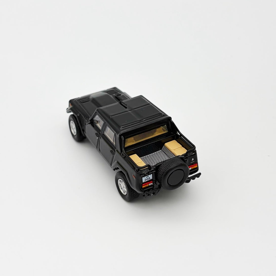 Shadow Pro 1:64 Lamborghini LM002 Black - Diecast Model – Super Mini Wheels