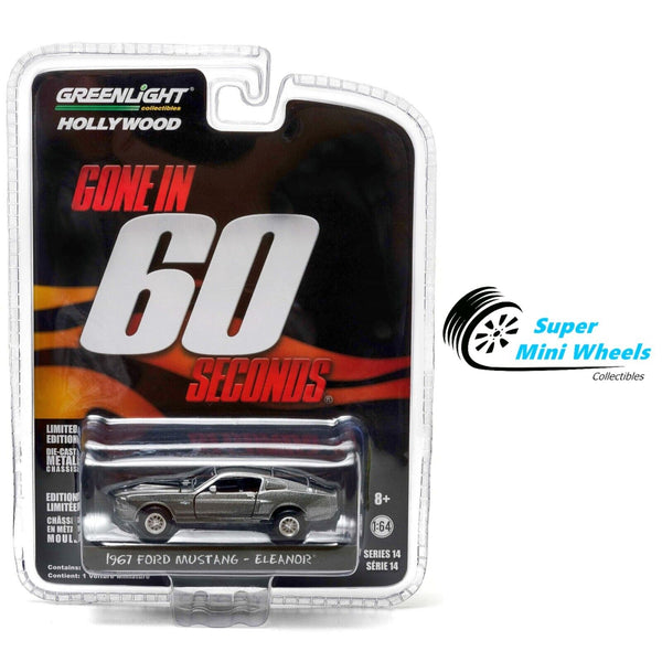 Greenlight 1:64 Gone in Sixty Seconds - 1967 Custom Ford Mustang “Eleanor"