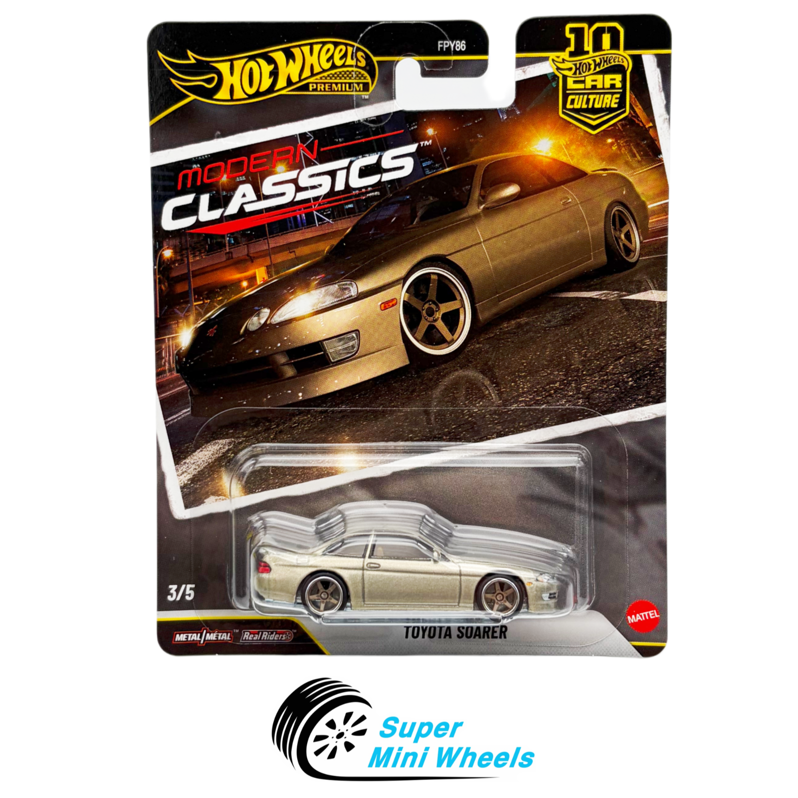 Hot Wheels Car Culture Toyota Soarer - Modern Classics – Super