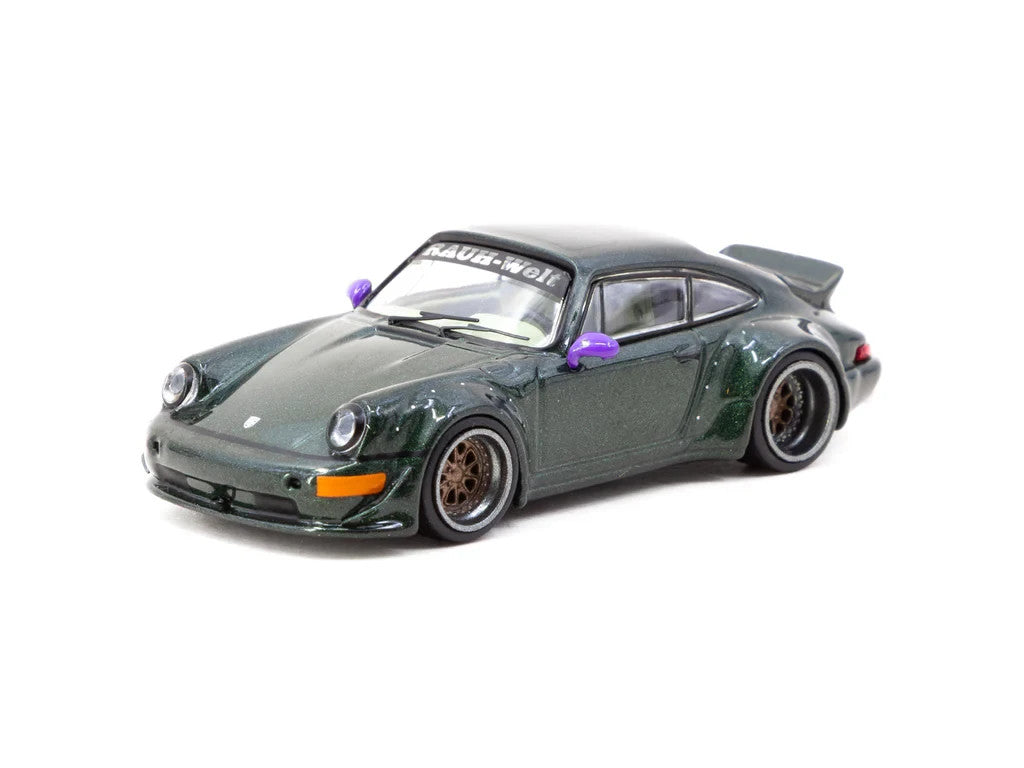 Tarmac Works 1:64 Porsche RWB 964 – Green – Hobby64 – Super Mini Wheels