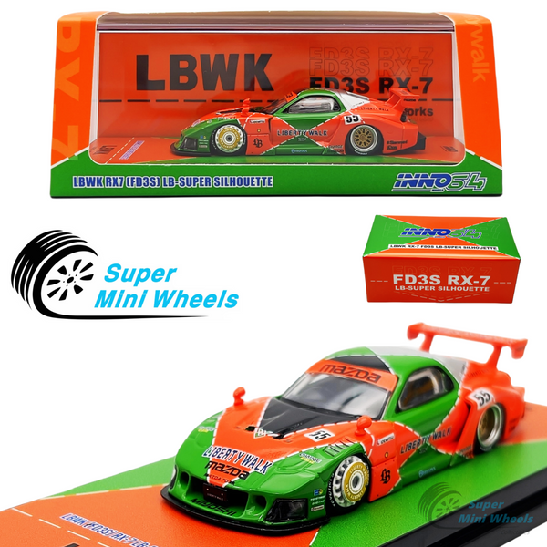 INNO64 1:64 LBWK RX-7 FD3S LB-Super Silhouette