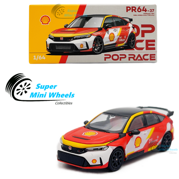 Pop Race 1:64 Shell Honda Civic Type R FL5 PR64-37