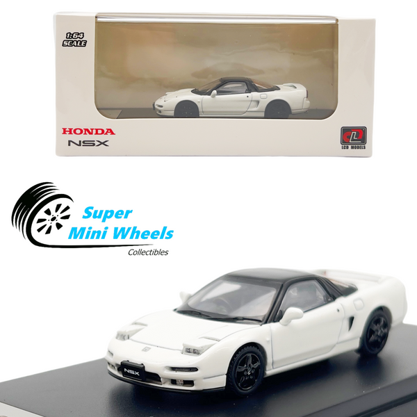 LCD Models 1:64 - Honda NSX NA1 (White) Diecast Model