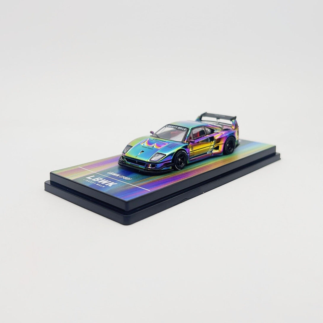 CHASE !INNO64 1:64 LBWK F40 Chrome HEC 2024 – Super Mini Wheels