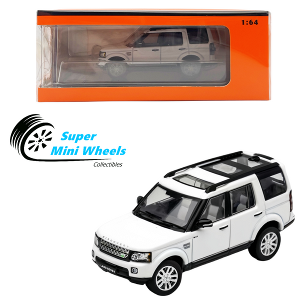 GCD 1:64 Land Rover Discovery 4 White