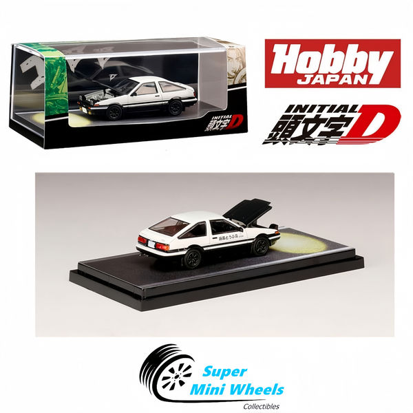 Hobby Japan 1:64 INITIAL D Toyota Sprinter Trueno GT APEX AE86 Tomoyuki Tachi