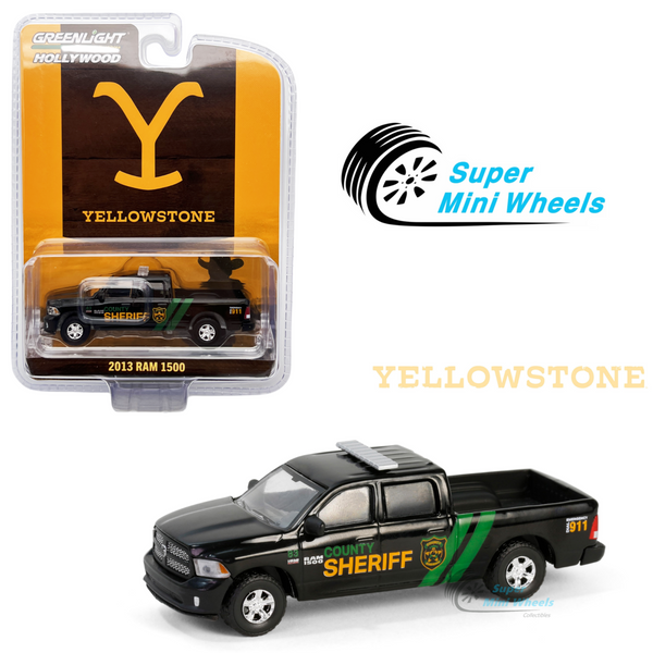 Greenlight 1:64 Yellowstone - 2013 Ram 1500 – County Sheriff