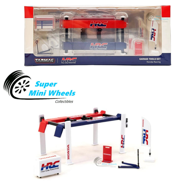 Tarmac Works 1:64 Garage tools set Honda Racing